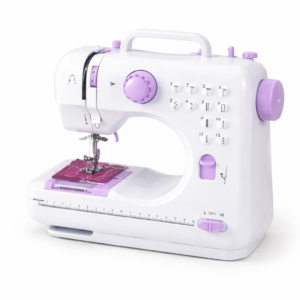 Máquina de Costura Portátil Doméstica Bivolt 70W – Leve 2,8kg, Compacta, Estrutura em ABS Reforçado