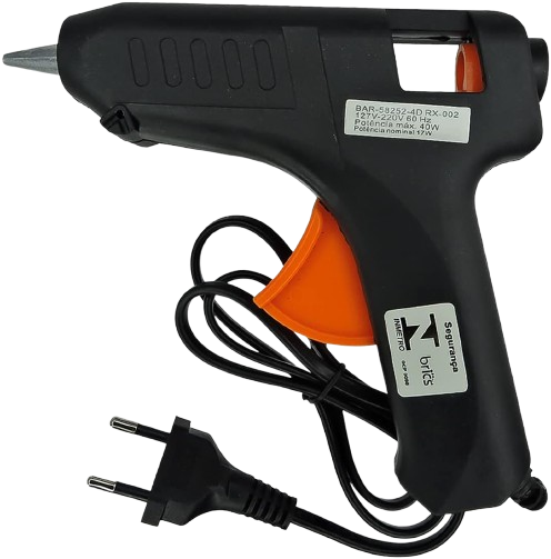 Pistola de Cola Quente Grande 40W Bivolt com 6 Bastões 11mm – Aquecimento Rápido, Alta Precisão e Ideal para Artesanato, Reparos e DIY - Imagem 14