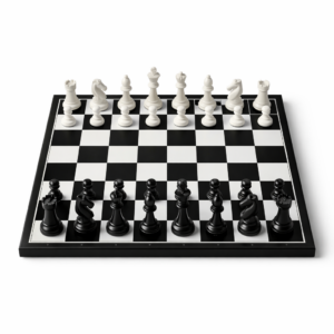 Jogo de Xadrez e Dama 2 em 1 Portátil 26cm – Tabuleiro Dobrável, Completo e Compacto | Diversão, Estratégia e Aprendizado em Qualquer Lugar